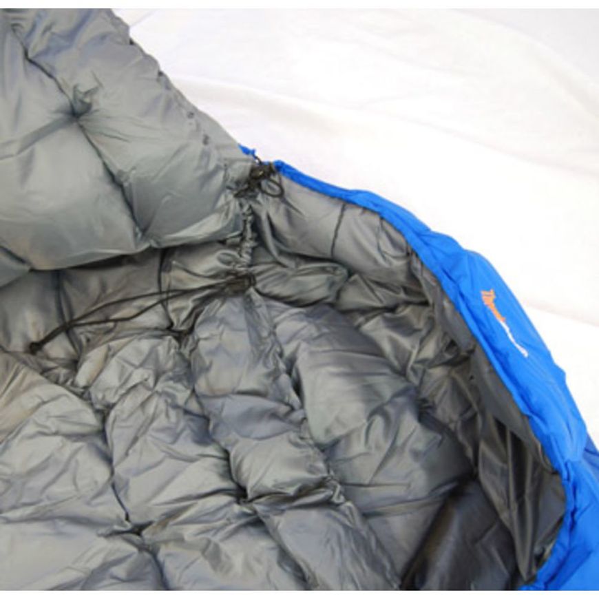 Спальний мішок Pinguin Comfort PFM (-1/-7°C), 195 см - Right Zip, Blue