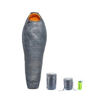 Спальний мішок Pinguin Topas (-1/-7&deg;C), 185 см - Right Zip, Grey (PNG 231281) 2020
