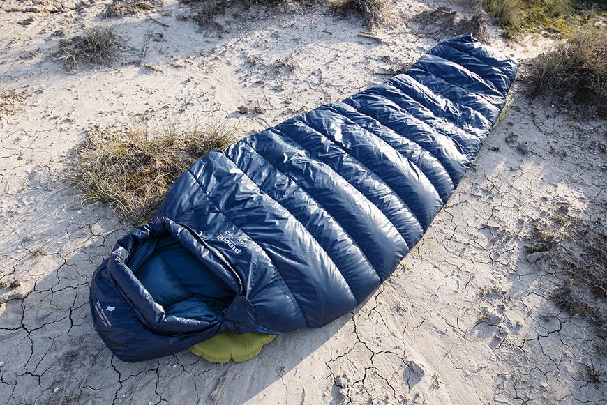 Спальный мешок Pinguin Lava 350 (2/ -4°C), 175 см - Left Zip, Blue
