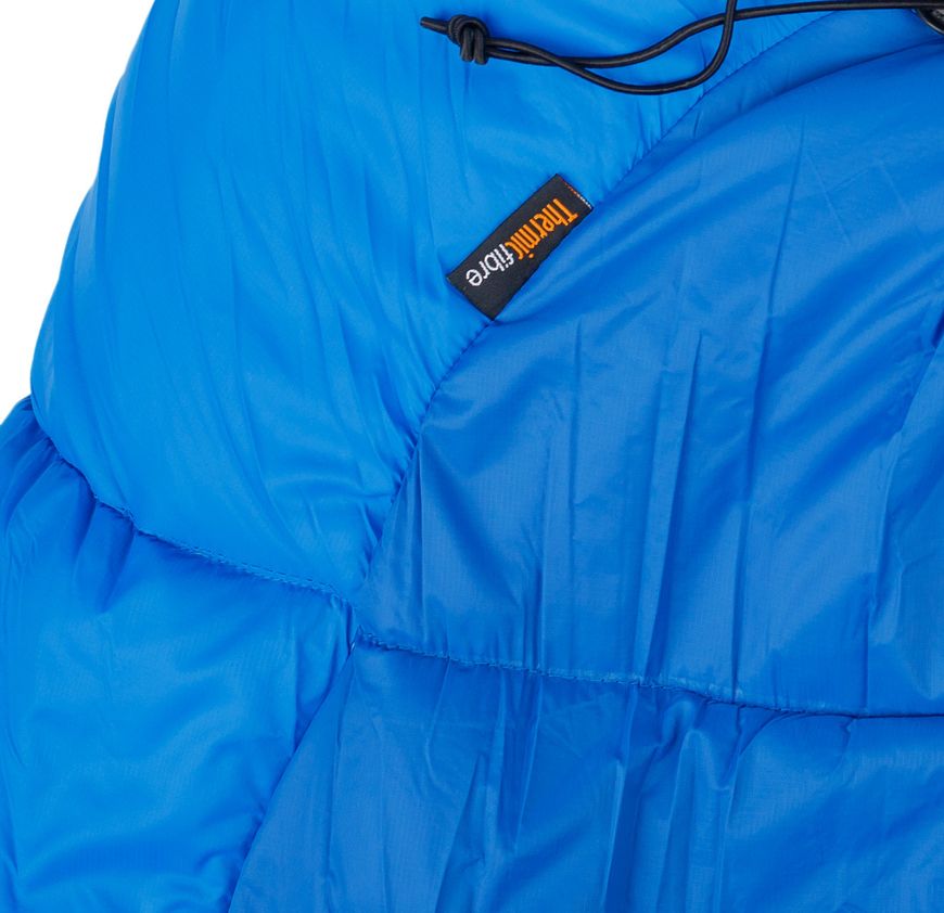 Спальный мешок Pinguin Comfort PFM (-1/-7°C), 195 см - Right Zip, Blue
