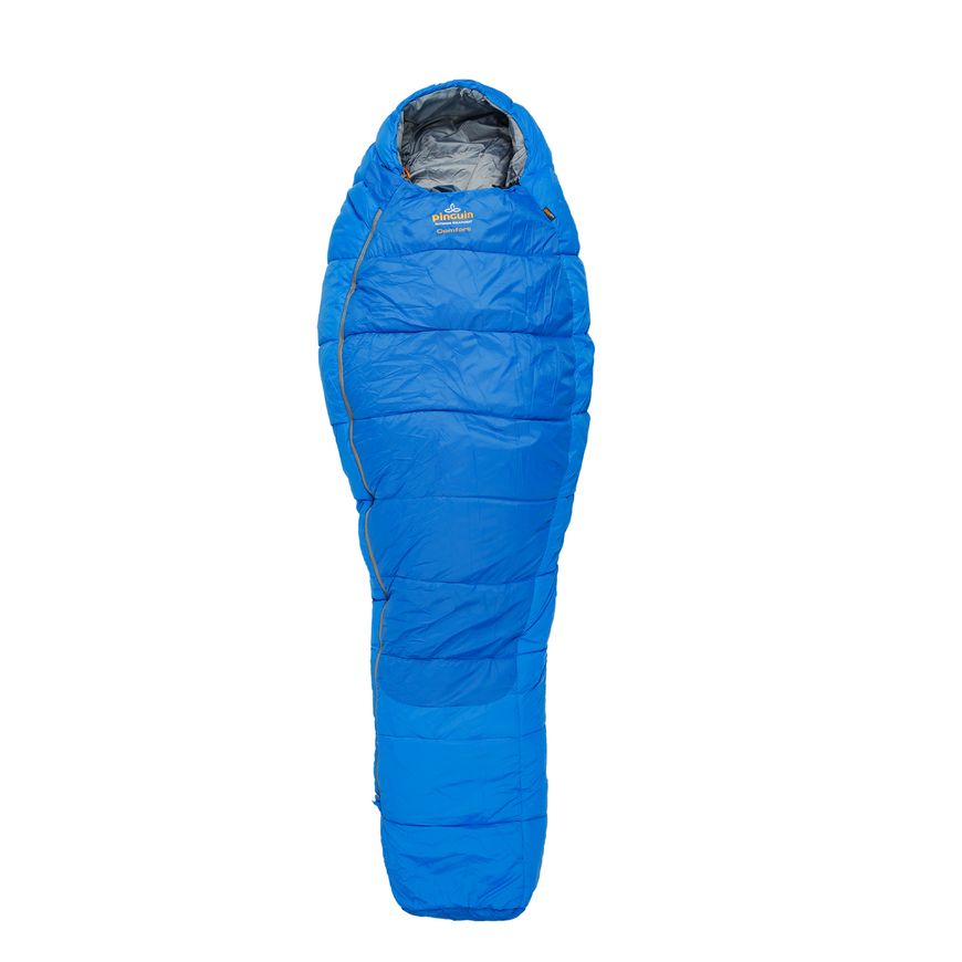 Спальный мешок Pinguin Comfort PFM (-1/-7°C), 195 см - Right Zip, Blue