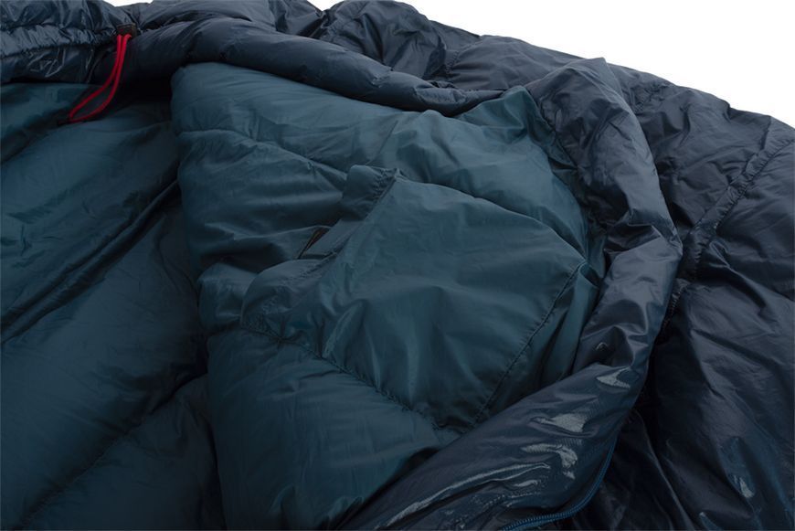 Спальний мішок Pinguin Lava 350 (2/ -4&deg;C), 185 см - Right Zip, Blue
