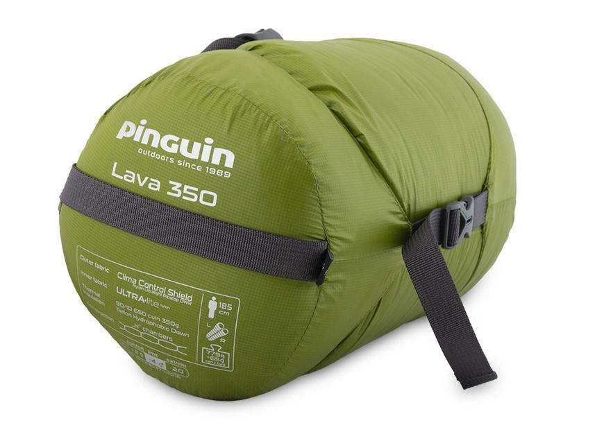 Спальний мішок Pinguin Lava 350 (2/ -4&deg;C), 185 см - Right Zip, Blue