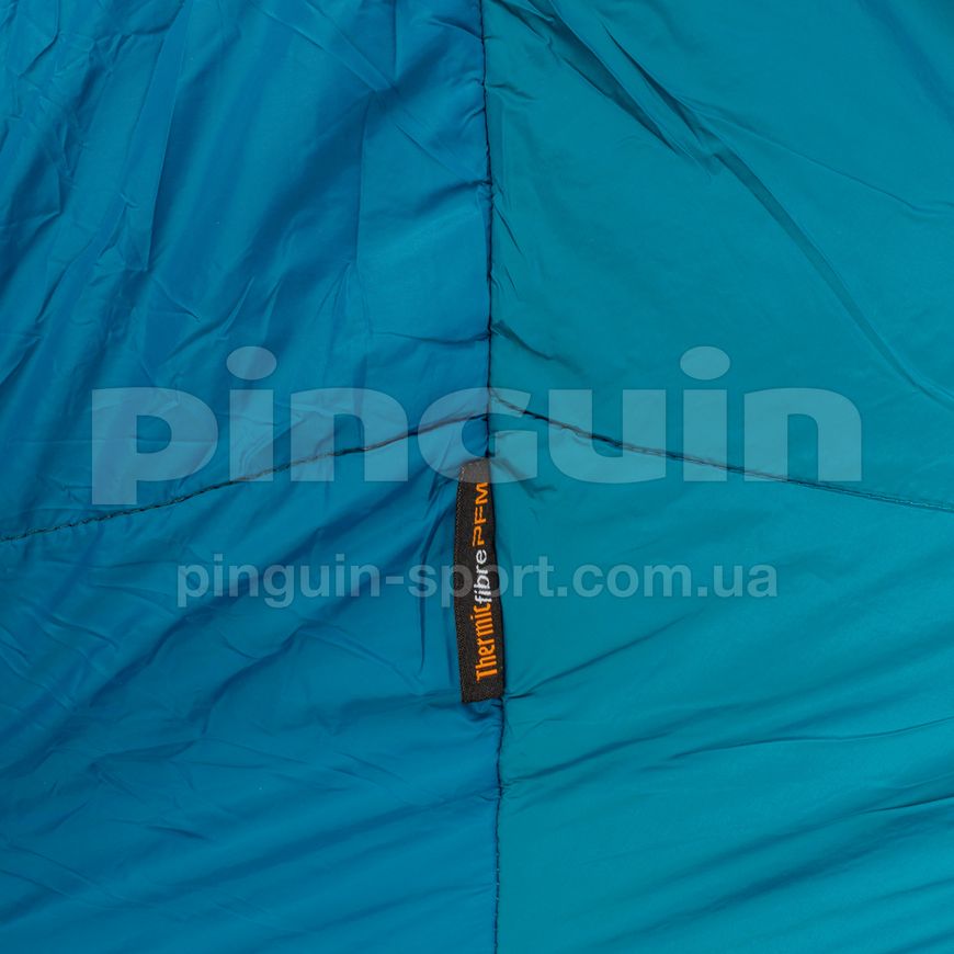 Спальный мешок Pinguin Tramp (11/7°C), 195 см - Left Zip, Petrol (PNG 237368) 2020