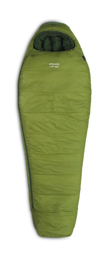 Спальный мешок Pinguin Lava 350 (2/ -4°C), 175 см - Right Zip, Green