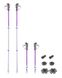 Трекінгові телескопічні палиці Pinguin Ascent FL Cork, 63-135 см, Violet (PNG 813135)