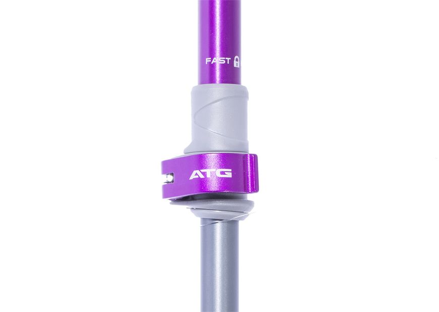 Трекинговые телескопические палки Pinguin Ascent FL Cork, 63-135 см, Violet (PNG 813135)
