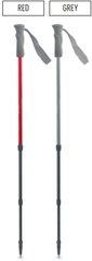 Треккинговые телескопические палки Pinguin Fastrail, 66 - 136 см, Grey