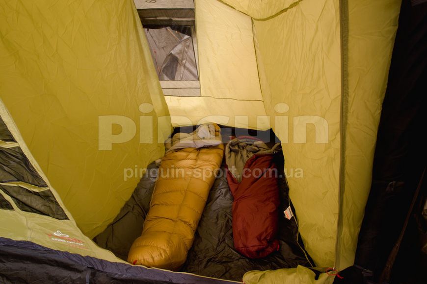 Палатка четырехместная Pinguin Interval 4 Airtube Green, 4-местная (PNG 143.4A.Green)