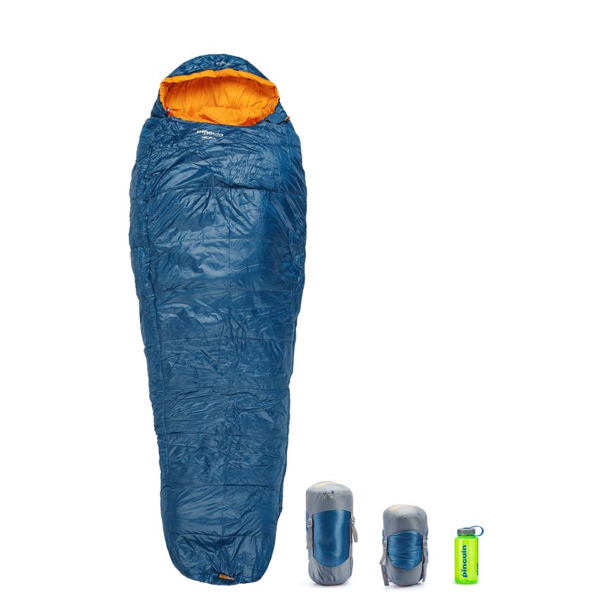 Спальний мішок Pinguin Micra (6/1°C), 195 см - Left Zip, Blue (PNG 230352) 2020