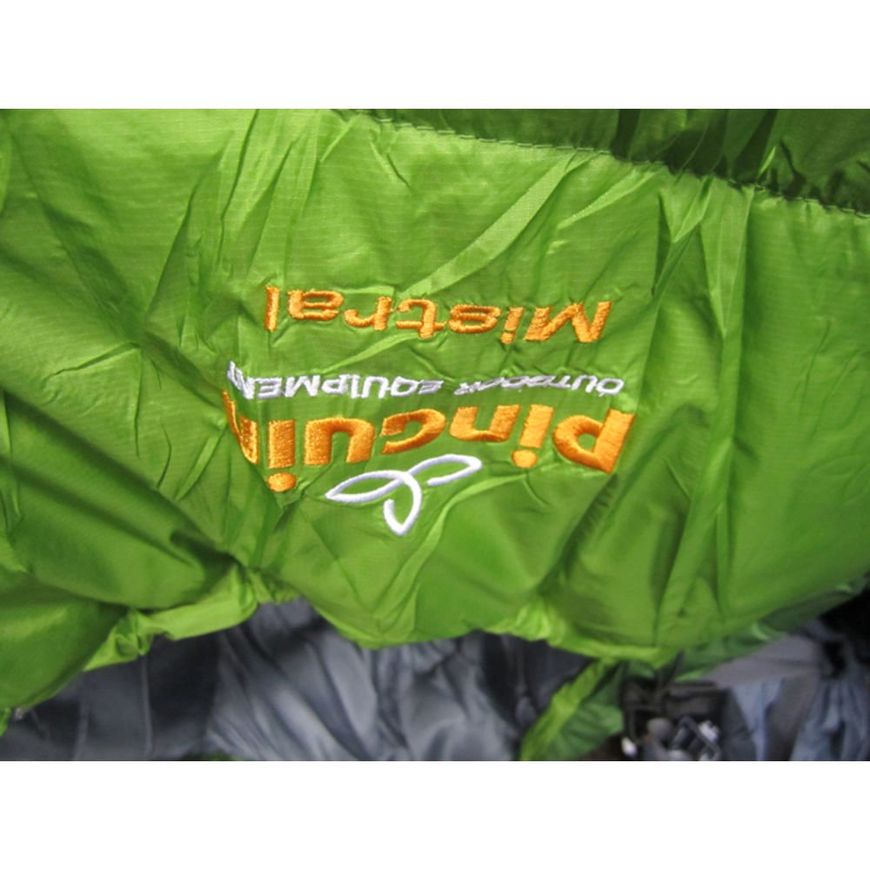 Спальный мешок Pinguin Mistral PFM (3/-3°C), 195 см - Right Zip, Green (PNG 235449)