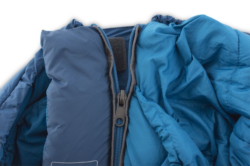 Детский спальный мешок Pinguin Blizzard Junior PFM (4/-1°C), 150 см - Blue (PNG 239553) 2020