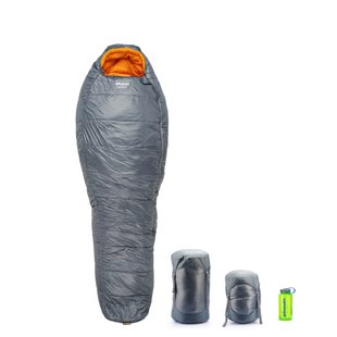 Спальний мішок Pinguin Expert (-8°С/-16°С), 185 см - Left Zip, Grey (PNG 233186) 2020