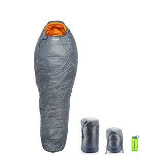Спальний мішок Pinguin Expert (-8&deg;С/-16&deg;С), 185 см - Right Zip, Grey (PNG 233285) 2020