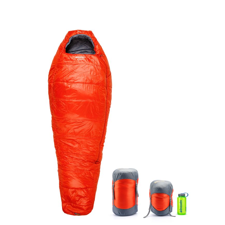 Спальний мішок Pinguin Expert (-8°С/-16°С), 185 см - Left Zip, Orange (PNG 233155) 2020