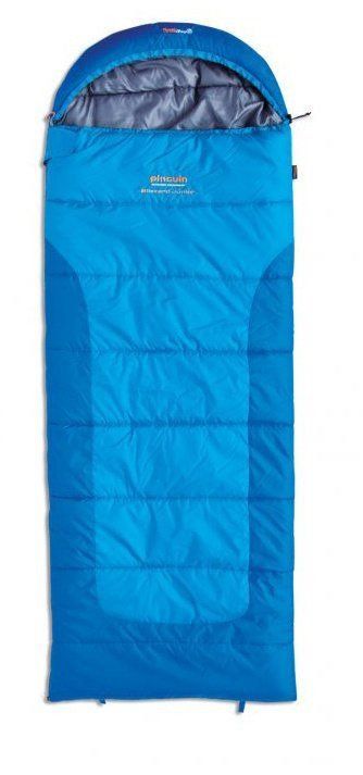 Детский спальный мешок Pinguin Blizzard Junior (4/-1°C), 150 см - Right Zip, Light Blue (PNG 219.150.Light Blue-R)