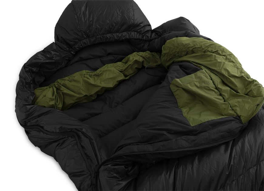Спальный мешок Pinguin Magma 630 (-5/ -12°C), 195 см - Right Zip, Green (PNG 243444)