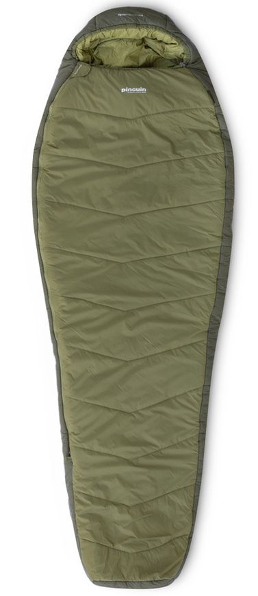 Спальный мешок Pinguin Trekking PFM (1/-5°C), 175 см - Left Zip, Khaki (PNG 238747)